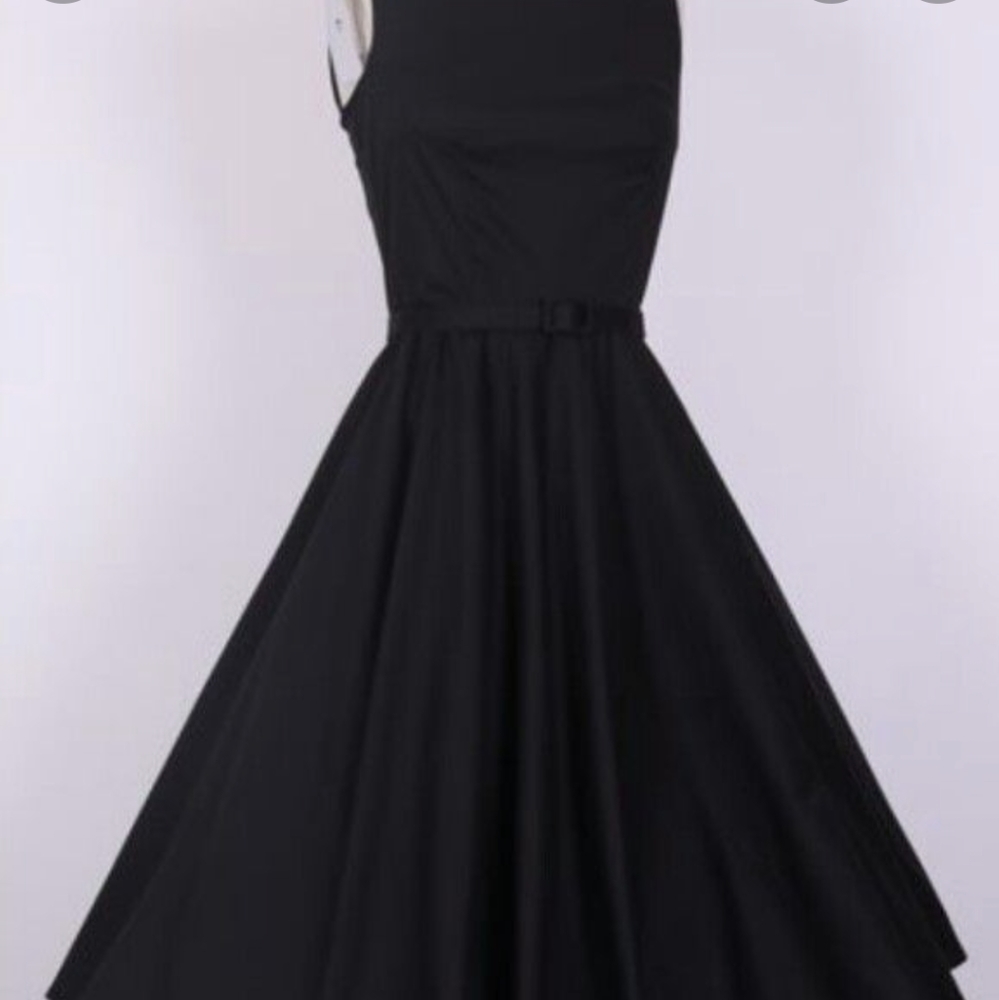 Queen of Holloway black dress